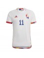 Belgien Yannick Carrasco #11 Replika Borta Kläder VM 2022 Kortärmad